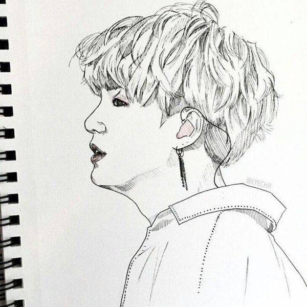 Портреты участников БТС