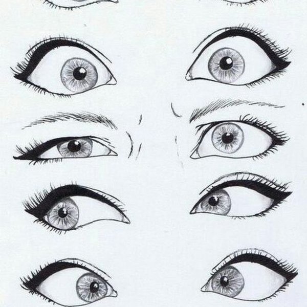 Глаза для срисовки