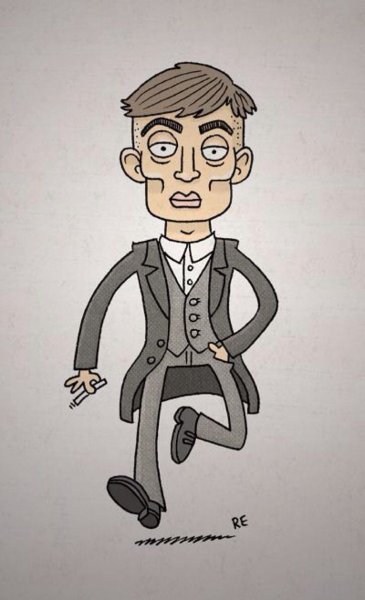 Киллиан Мерфи рисунок