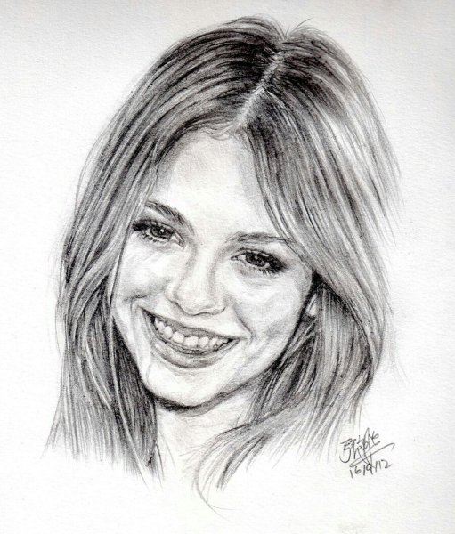 Эмоциональный портрет карандашом