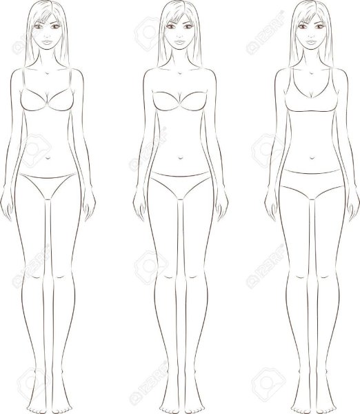 Рисование тела для начинающих