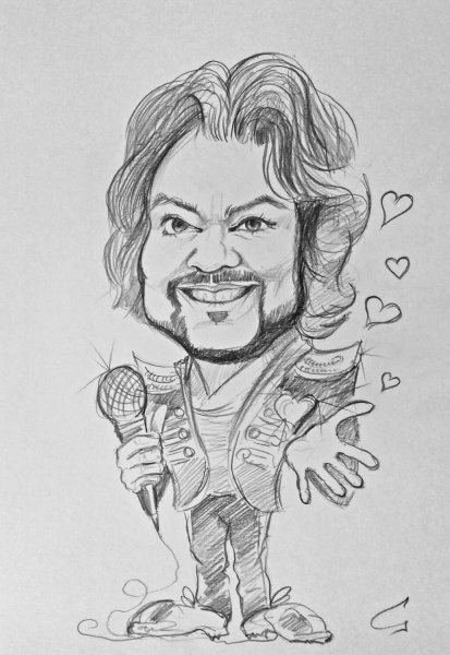 Филипп Киркоров шарж