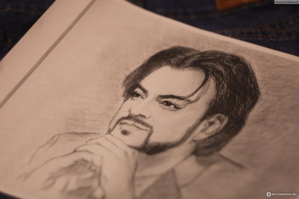 Рисунок Филиппа Киркорова