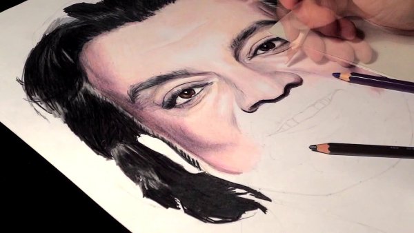 Филипп Киркоров карандашом