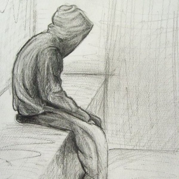 Одиночество карандашом