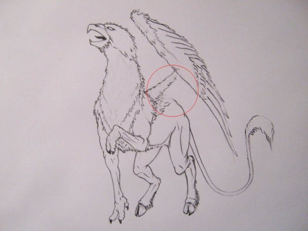Рисунки карандашом мифических существ