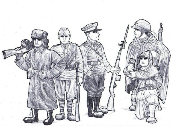 Партизаны Графика