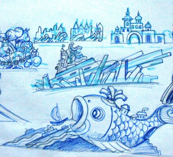 Рисование по теме зимние забавы в подготовительной группе