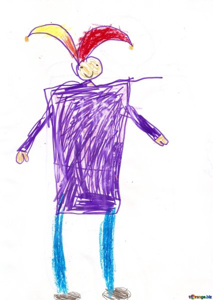 Детские рисунки людей