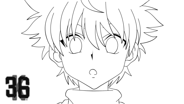 Киллуа для срисовки