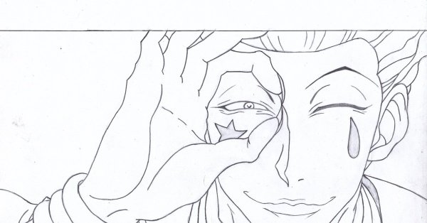 Хисока Хантер х Хантер рисунок