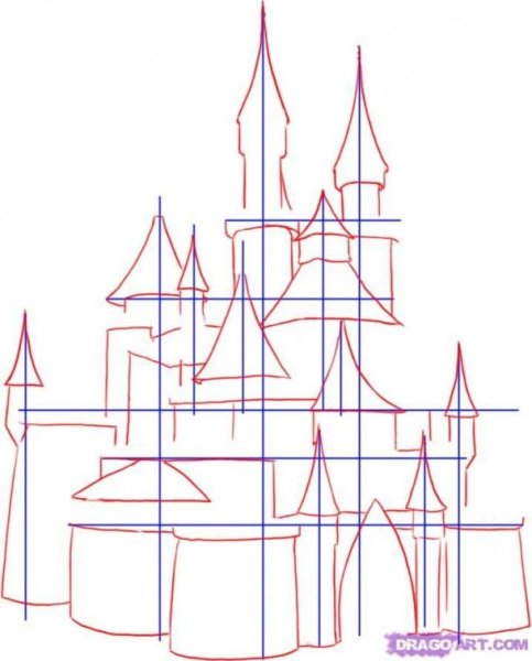 Крепость для рисования