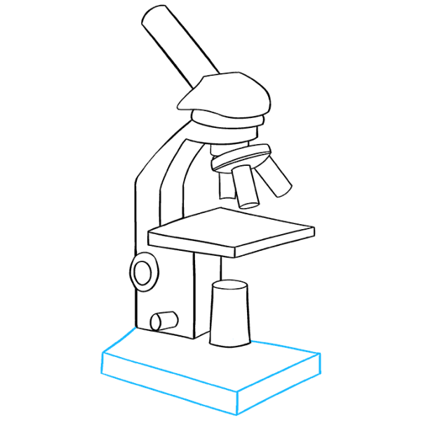 Световой микроскоп рисунок