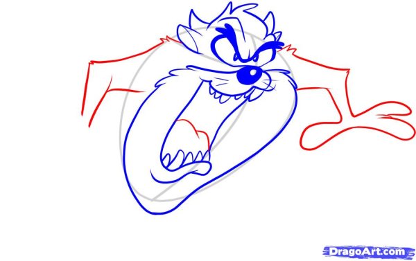 Тасманский дьявол мультик