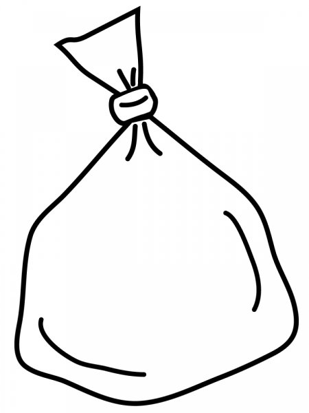 Мешок Деда Мороза рисунок