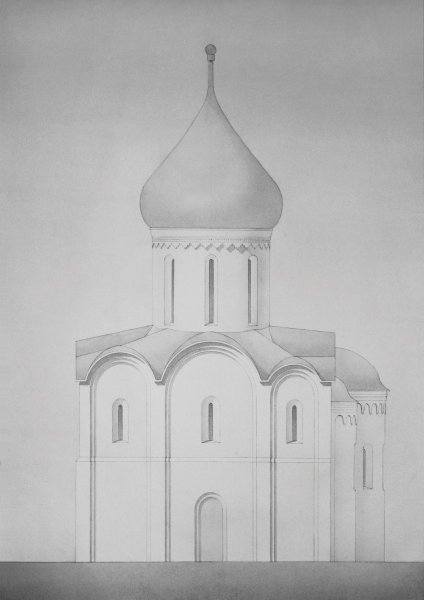 Спасо-Преображенский собор в Переславль-Залесском фасад отмывка