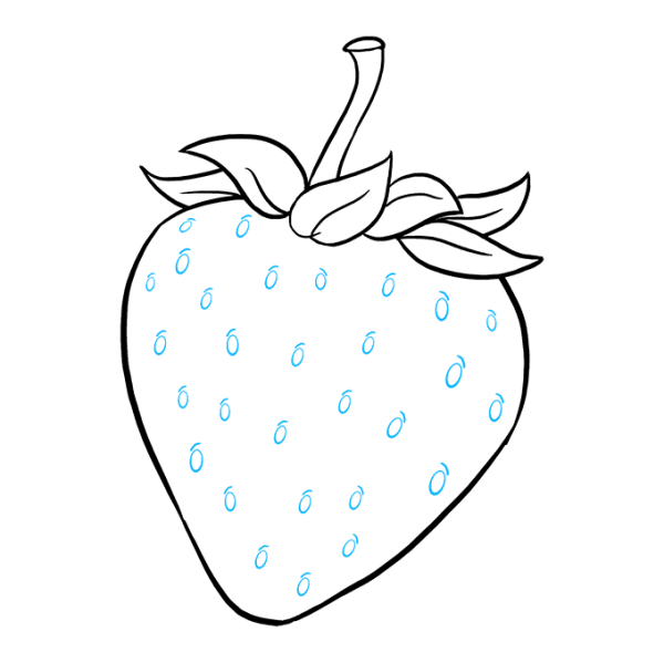 Рисование клубники