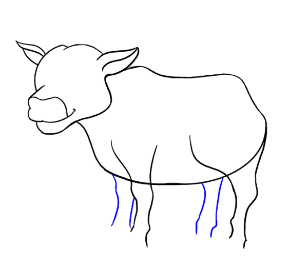 Корова без хвоста