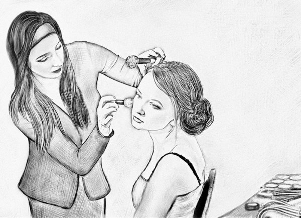 Гример рисунок