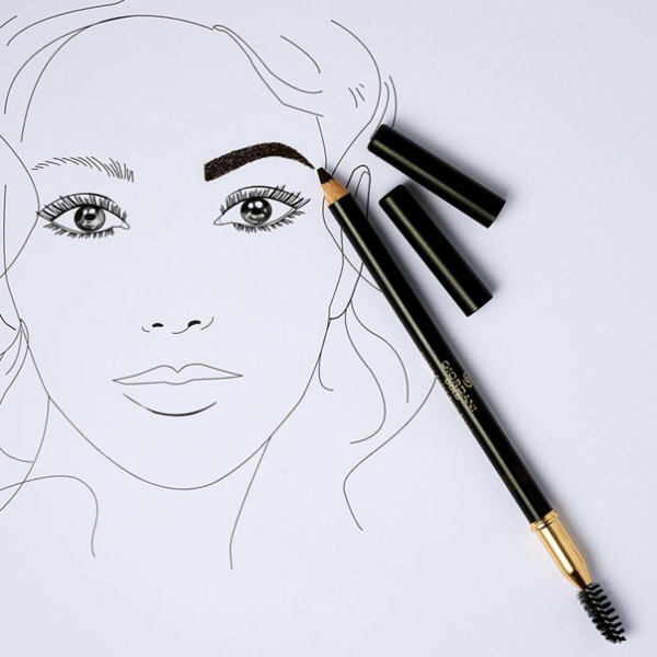 Брови рисунок