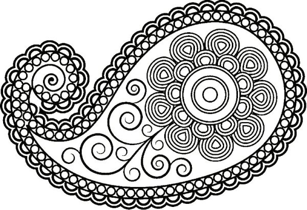 Восточные огурцы трафарет