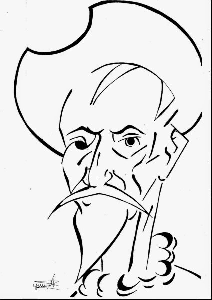 Ассоциативный портрет Дон Кихота