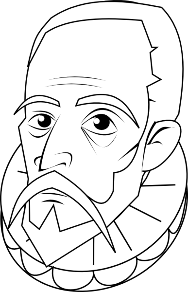 Ассоциативный портрет Дон Кихота