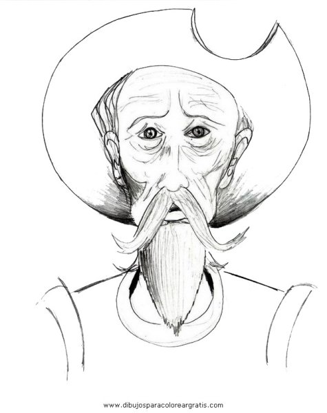 Нарисовать Дон Кихота