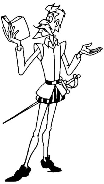 Дон Кихот и Санчо Панса рисунок