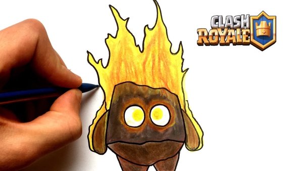 Огненный дух Clash Royale