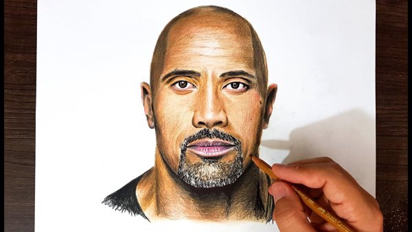 Дуэйн Джонсон портрет