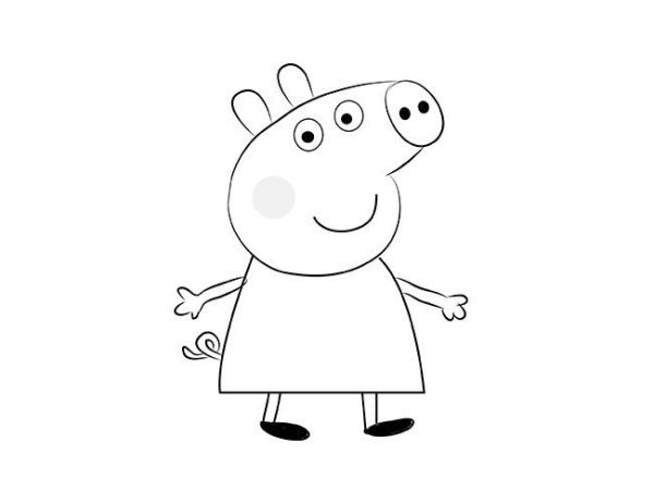 Свинка Пеппа рисунок