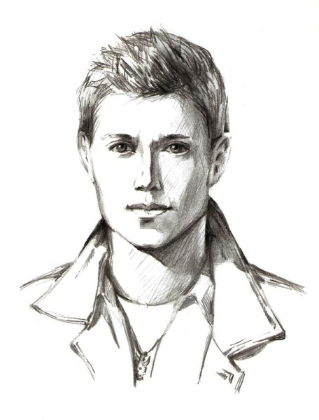 Дин Винчестер портрет