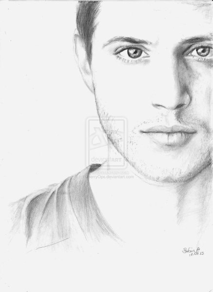 Дин Винчестер скетч