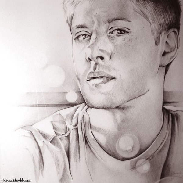 Дин Винчестер скетч