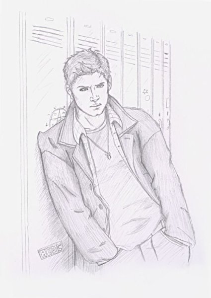 Сверхъестественное рисунки Дина