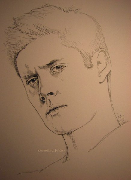 Дин Винчестер скетч