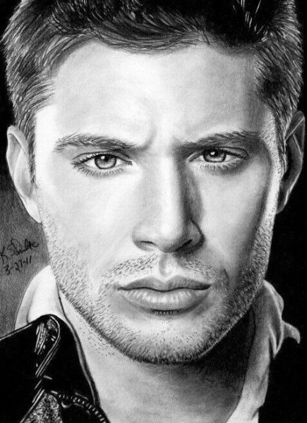 Дин Винчестер портрет