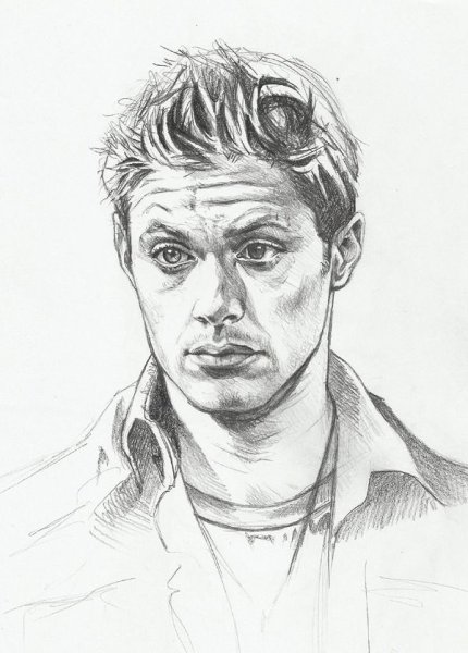 Дин Винчестер скетч