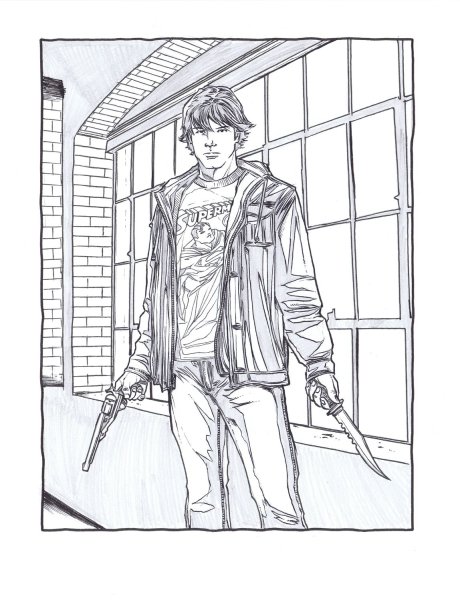 Раскраски сверхъестественное