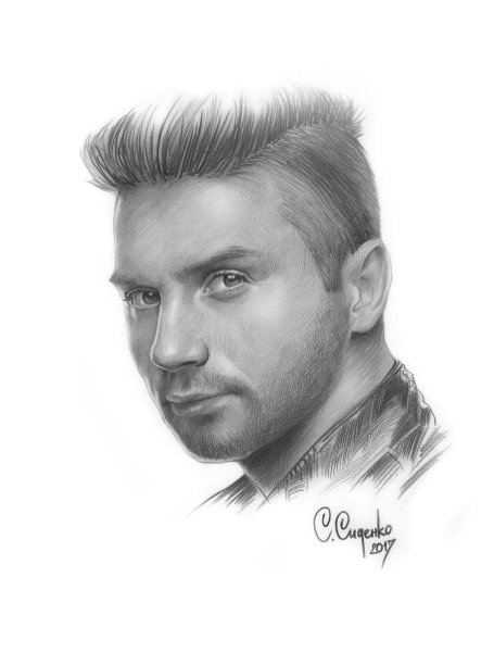 Портреты певцов Сергей Лазарев