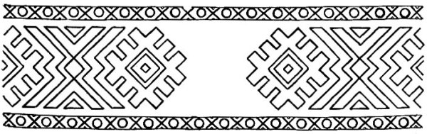 Марийский орнамент трафарет