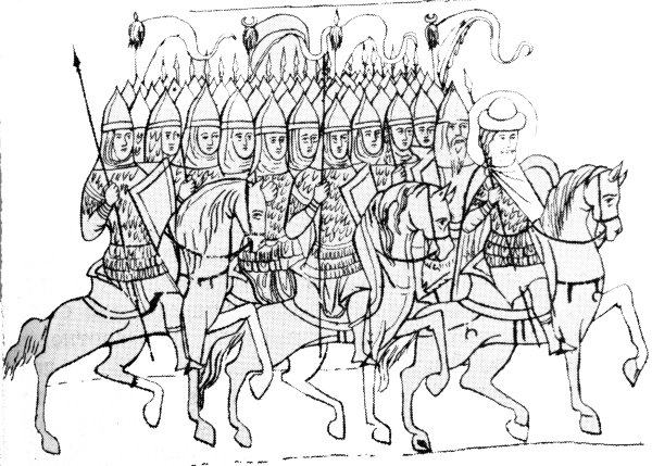 Александр Невский Куликовская битва рисунок