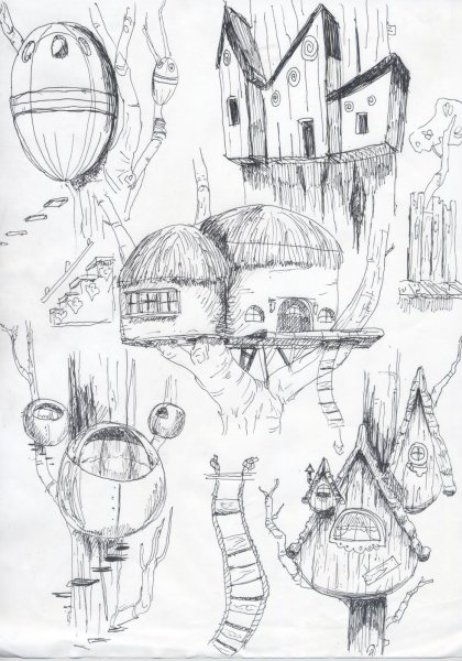Рисунки на тему фантастика карандашом