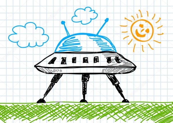 Летательный аппарат карандашом