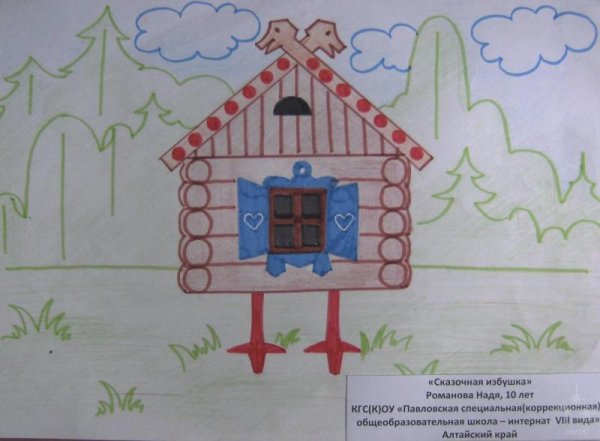 Рисование домиков для сказочных героев