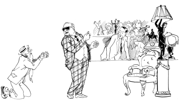 Раскраска к сказке старик Хоттабыч