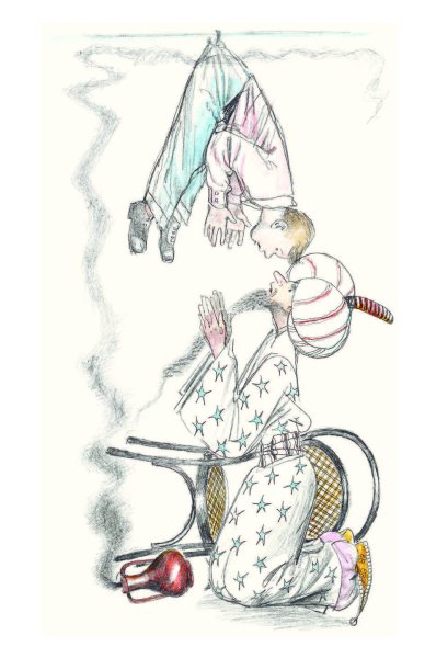 Старик Хоттабыч рисунок