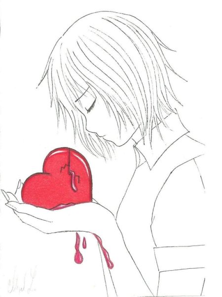 Аниме сердце