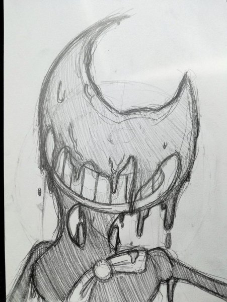 Зарисовка карандашом БЕНДИ